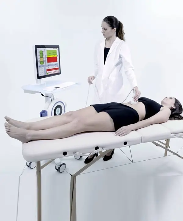 REMS bone scanning in Los Angeles: the Superior Bone Scanning team with the portable Echolight scanner